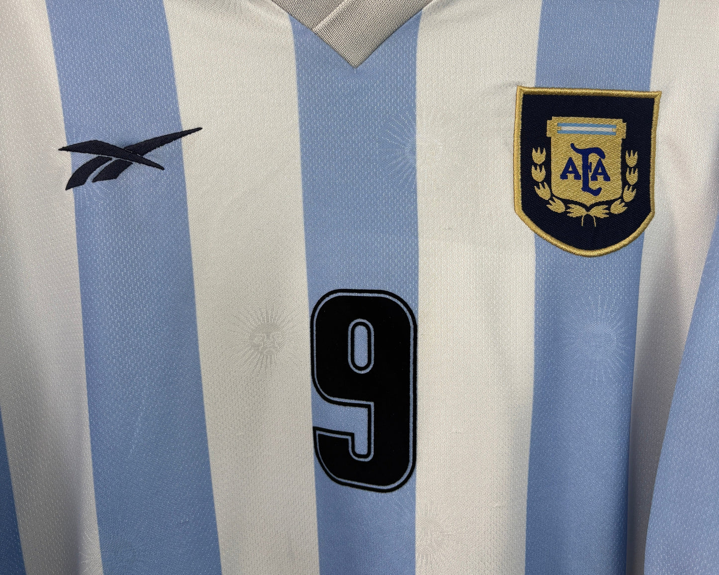 Argentina 1999 Home Reebok Football Shirt XL Bastituta 9