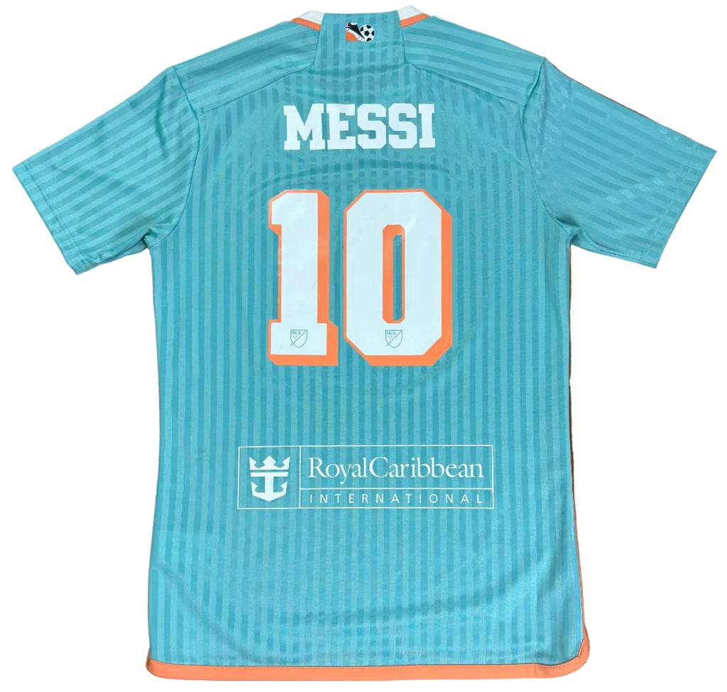 Inter Miami 2024 Third Adidas Football Shirt Small Messi 10