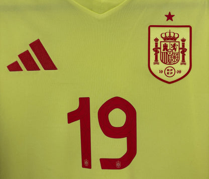 Spain 2024 Away Adidas Football Shirt S Yamal 19