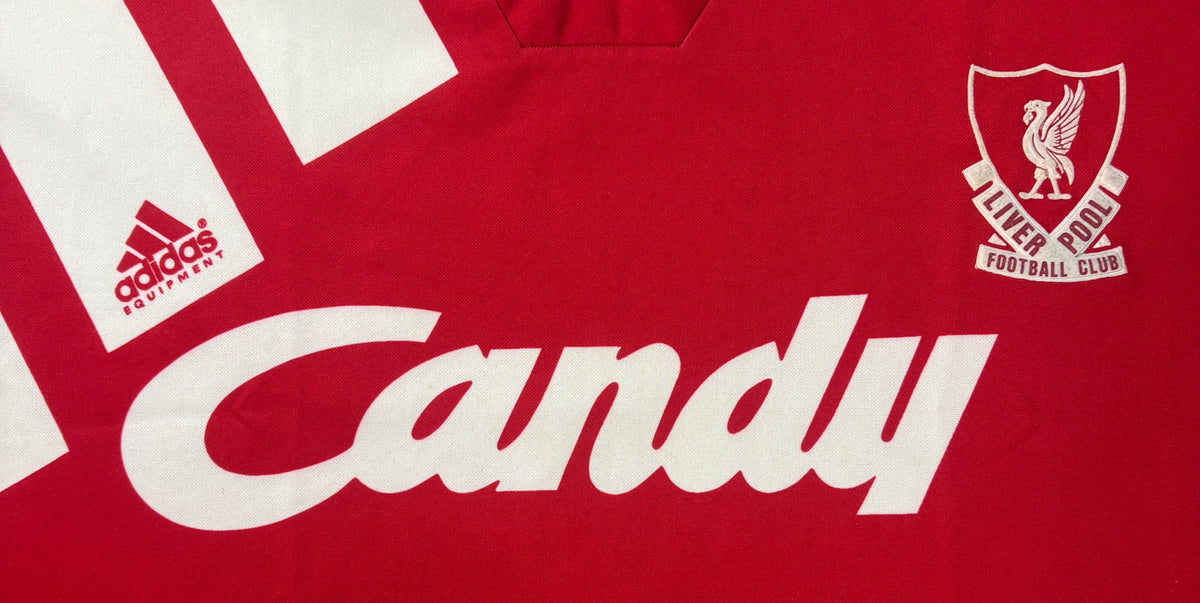 Liverpool 1991/92 Home Adidas Football Shirt Medium