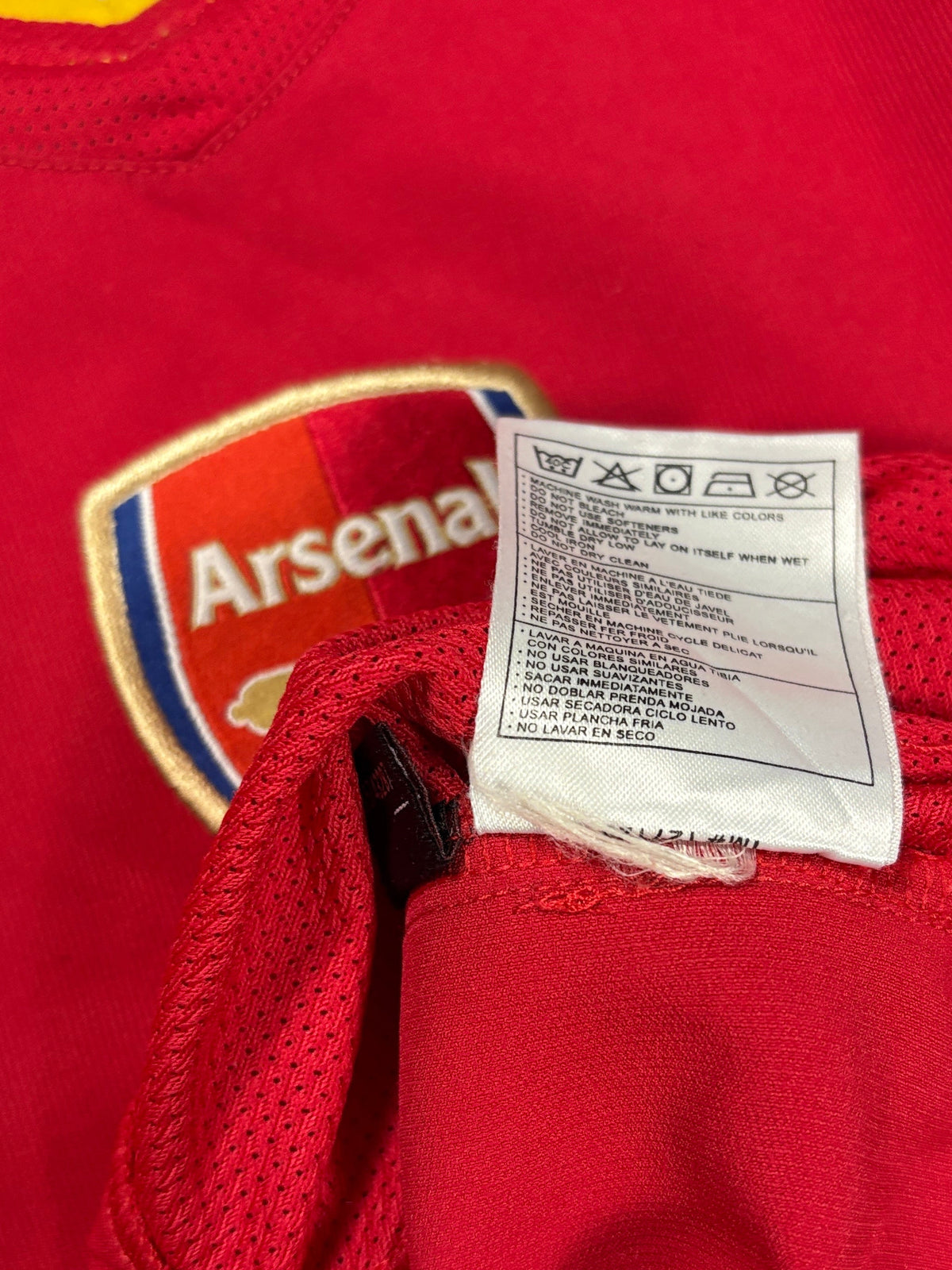 Arsenal 2004/05 Home Nike Football Shirt Large Reyes 9