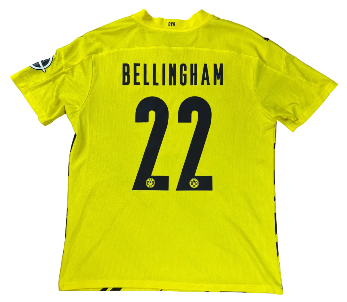 Dortmund 2020/21 Home Puma Football Shirt Large Bellingham 22