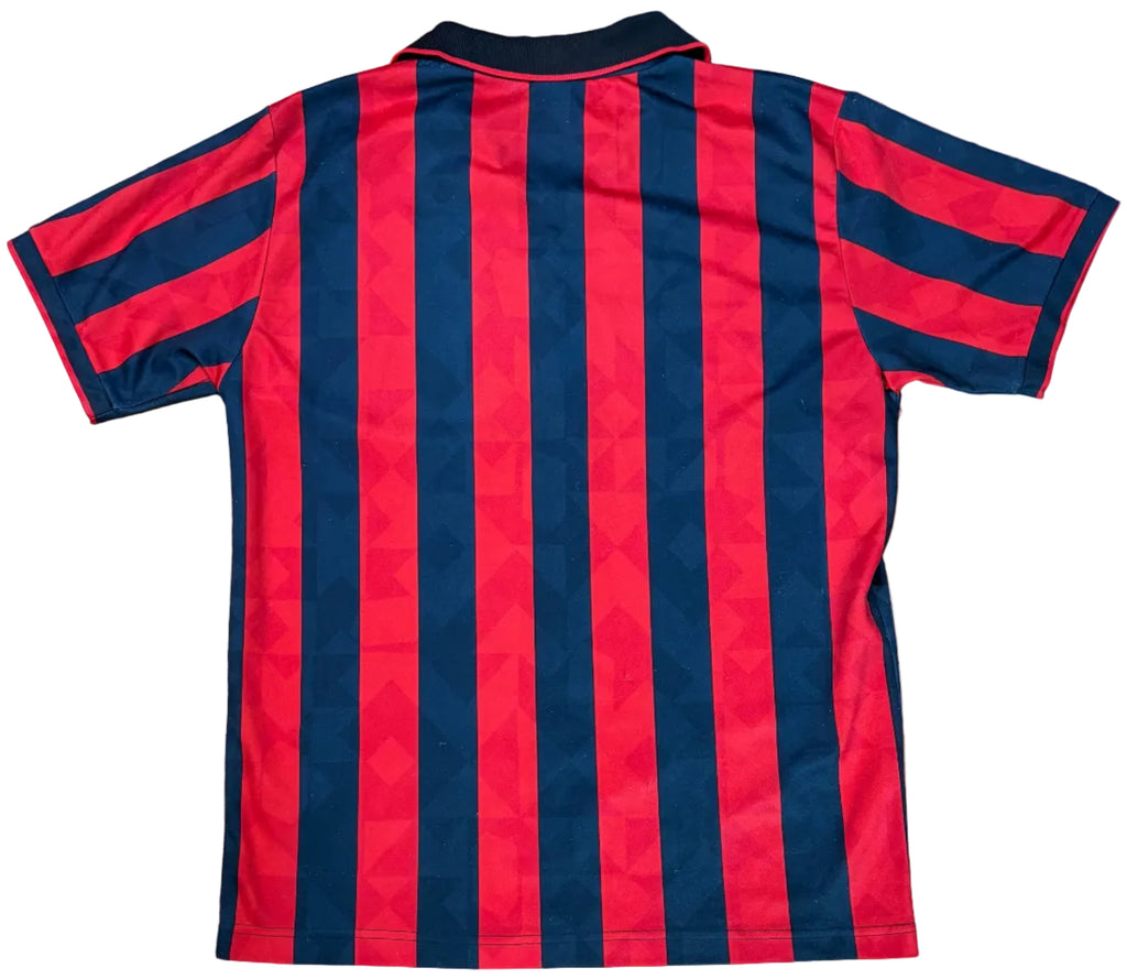 Ac Milan 1995/96 Home Lotto Football Shirt Extra Large