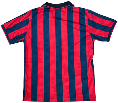 Ac Milan 1995/96 Home Lotto Football Shirt Extra Large