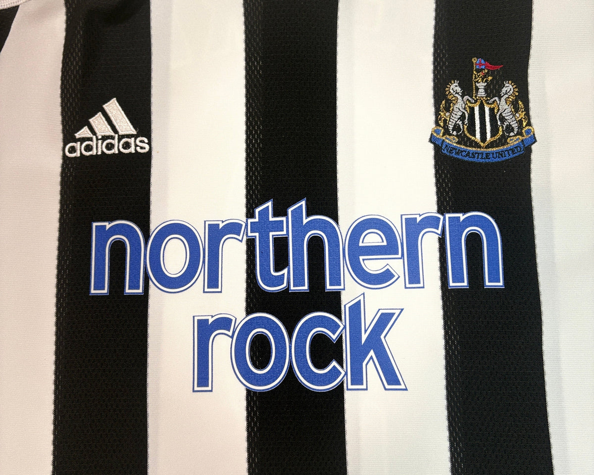 Newcastle 2003/05 Home Adidas Football Shirt Large Shearer 9