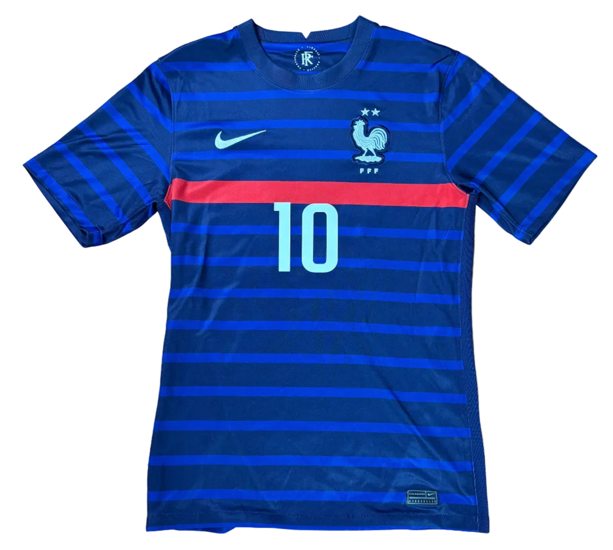 France 2020/21 Home Nike Football Shirt Small Mbappe 10