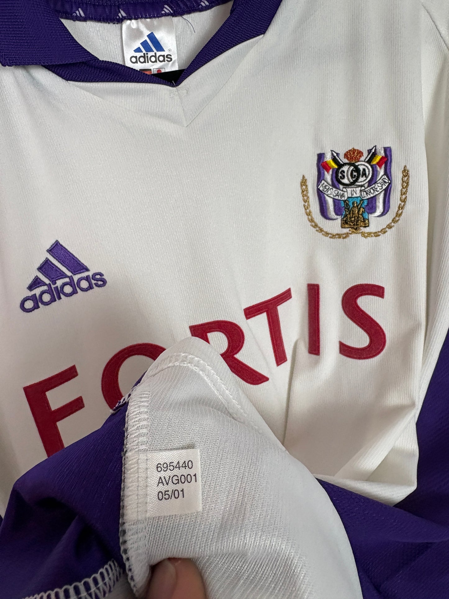 Anderlecht 2001/02 Home XXL