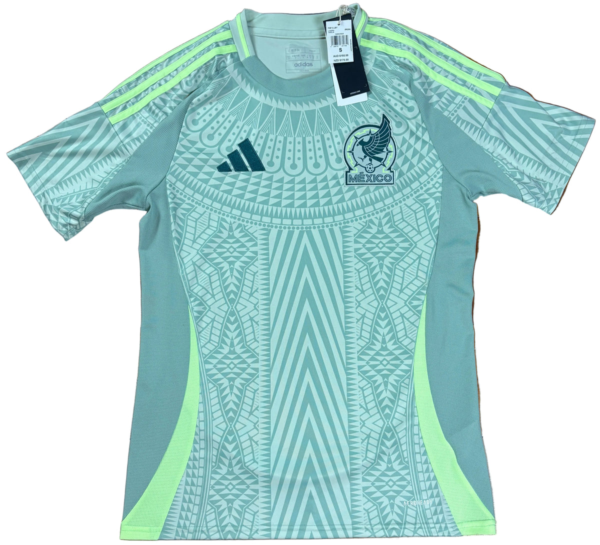 Mexico 2024 Away Adidas Football Shirt Small