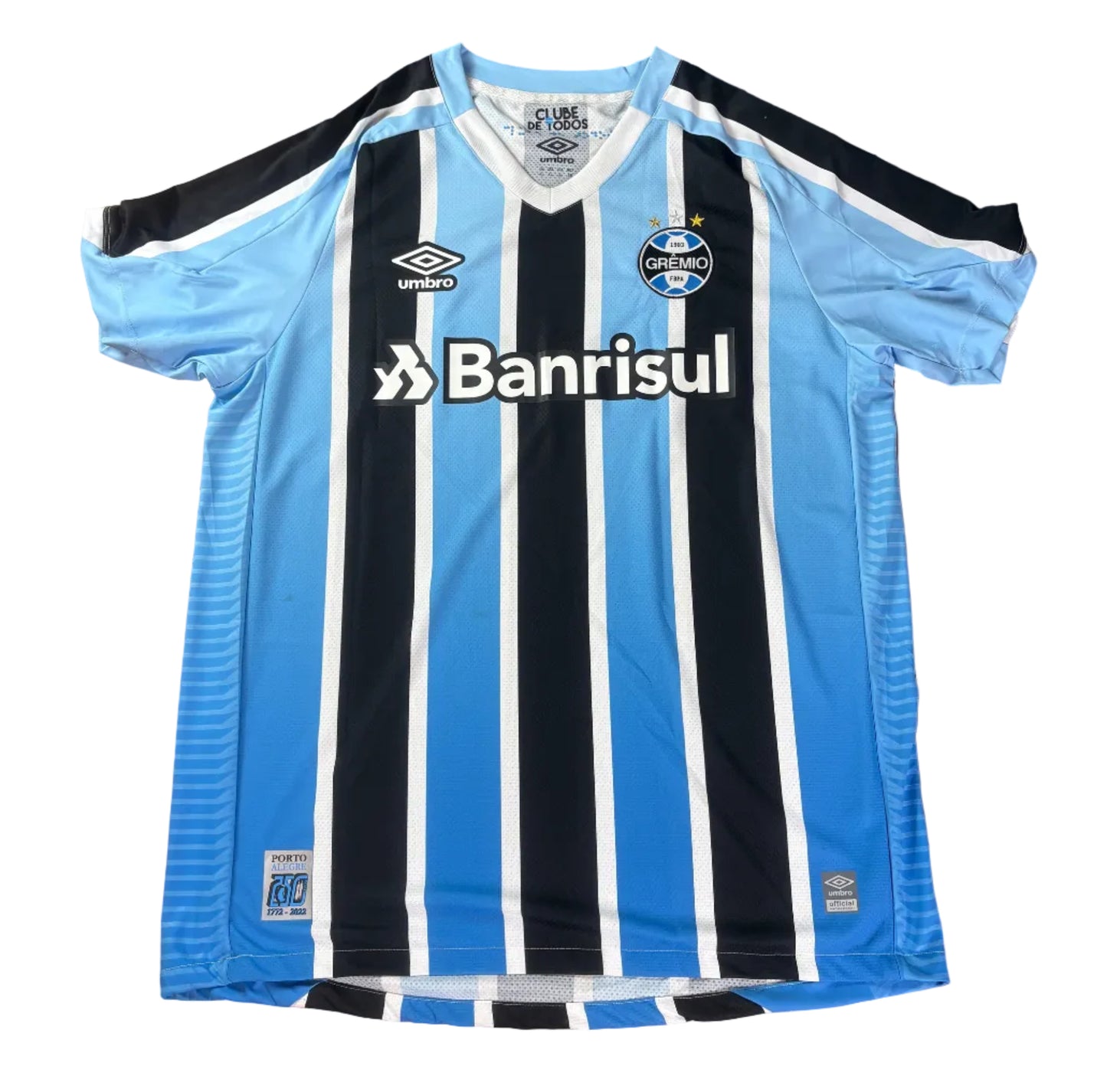 Gremio 2022/23 Home Umbro Football Shirt Extra Large