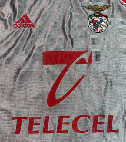 Benfica 1999/00 Away Adidas Football Shirt Medium