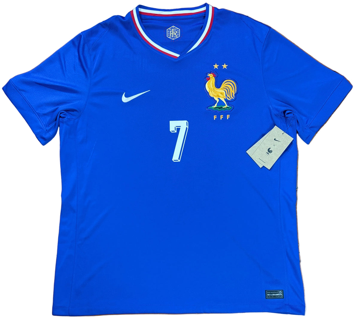 France 2024 Home Nike Football Shirt Extra Large Griezmann 7