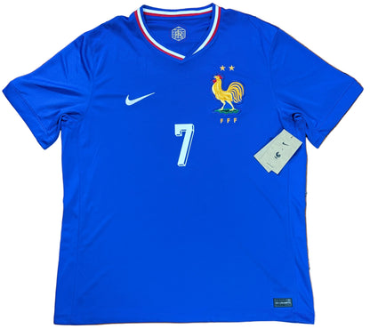 France 2024 Home Nike Football Shirt Extra Large Griezmann 7