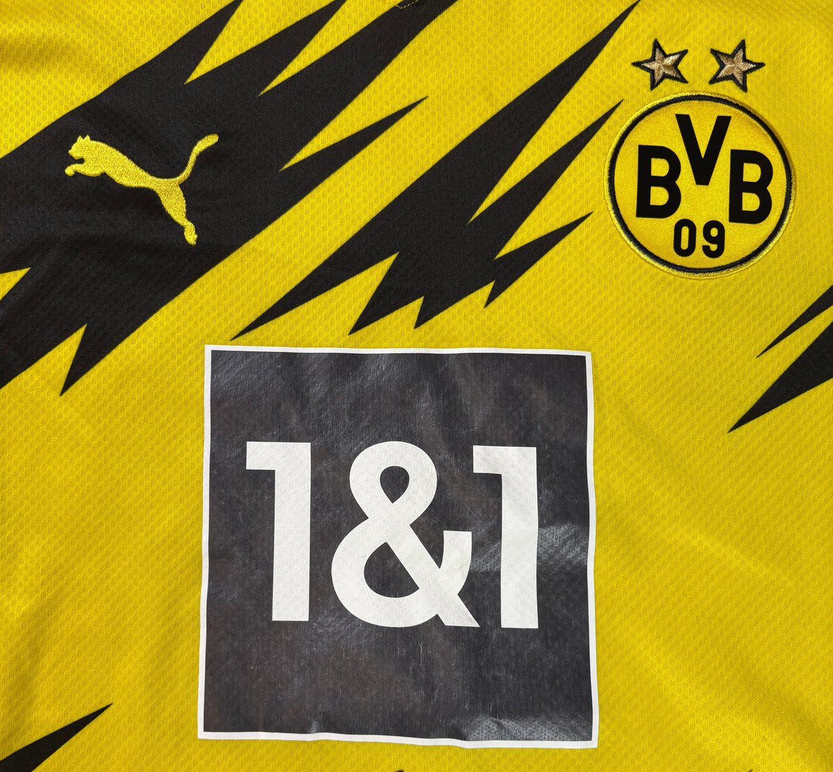 Dortmund 2020/21 Home Puma Football Shirt Large Bellingham 22