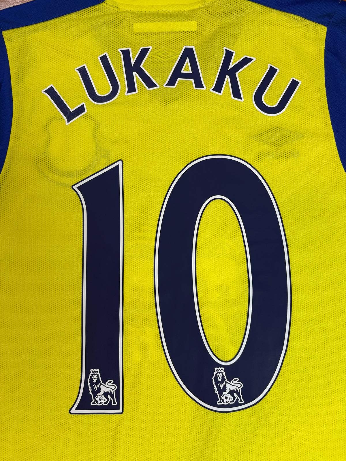 Everton 2016/17 Third Umbro Football Shirt Medium Lukaku 10