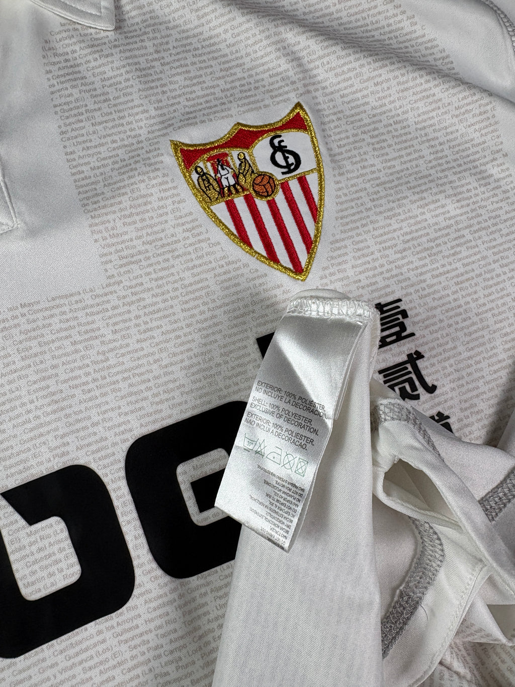 Sevilla 2009/10 Home Joma Football Shirt Large