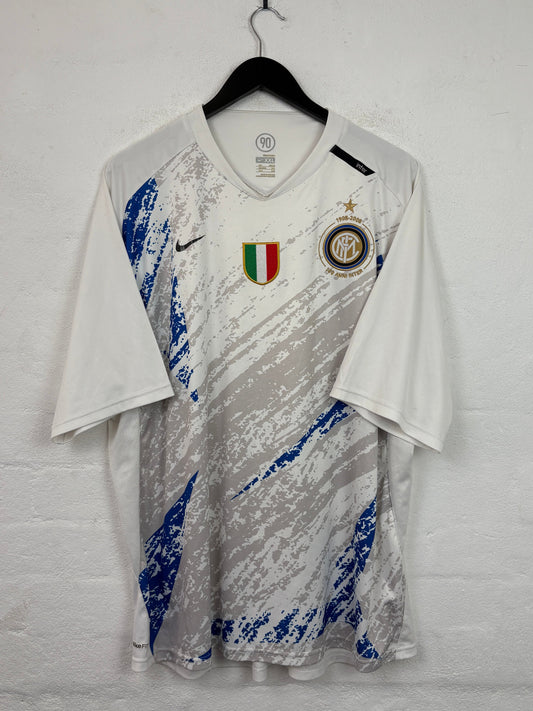 Inter Milan 2007/08 Training Nike Football Shirt XXL