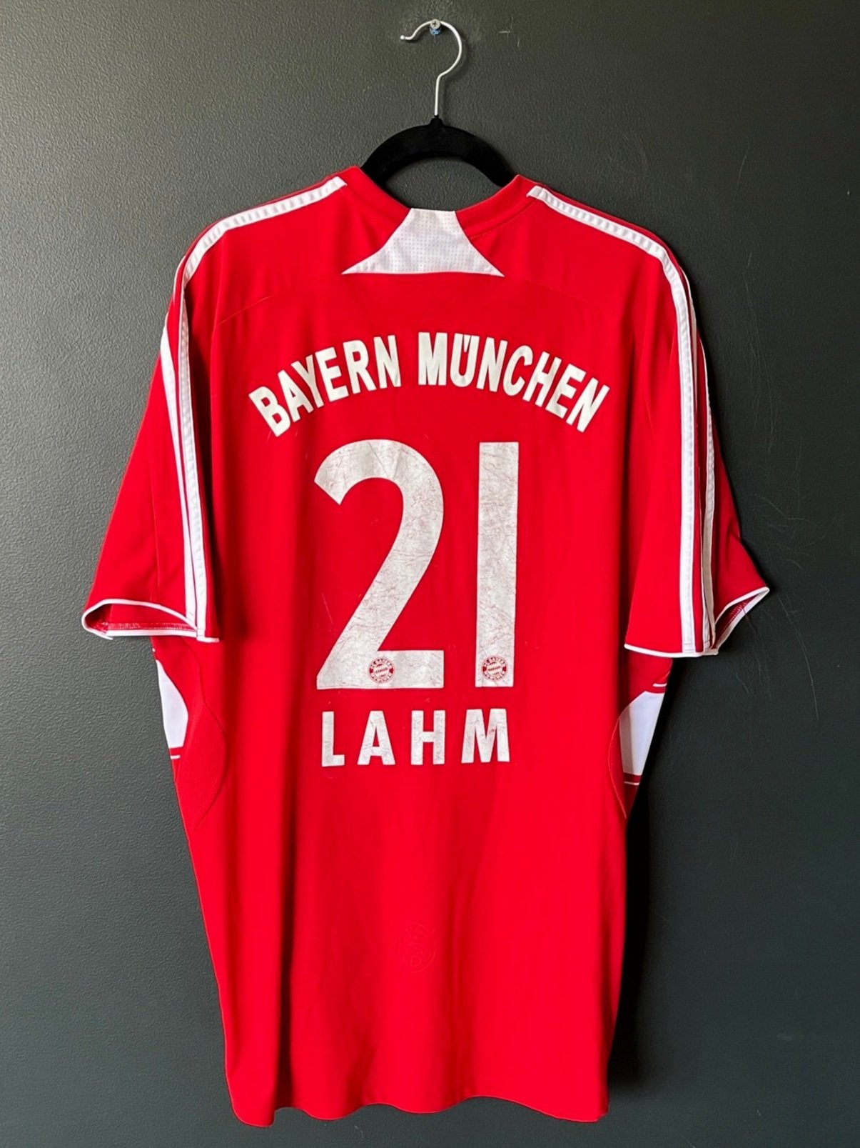 Bayern Munich 2007/08 Home Extra Large Lahm 21