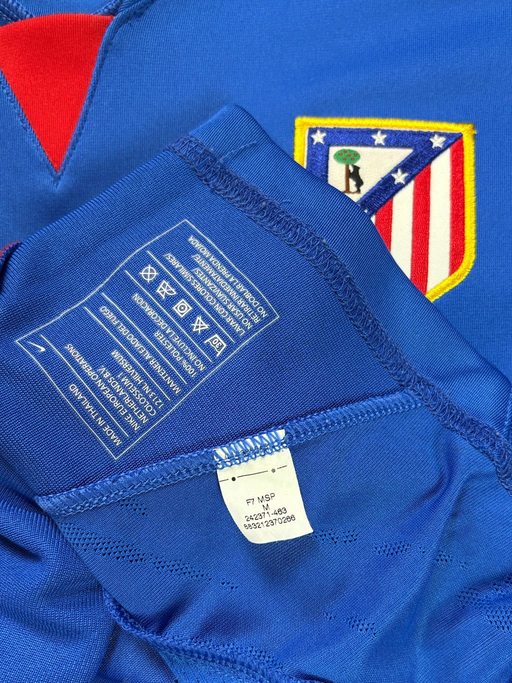 Atletico Madrid 2007/08 Training Nike Football Shirt Medium