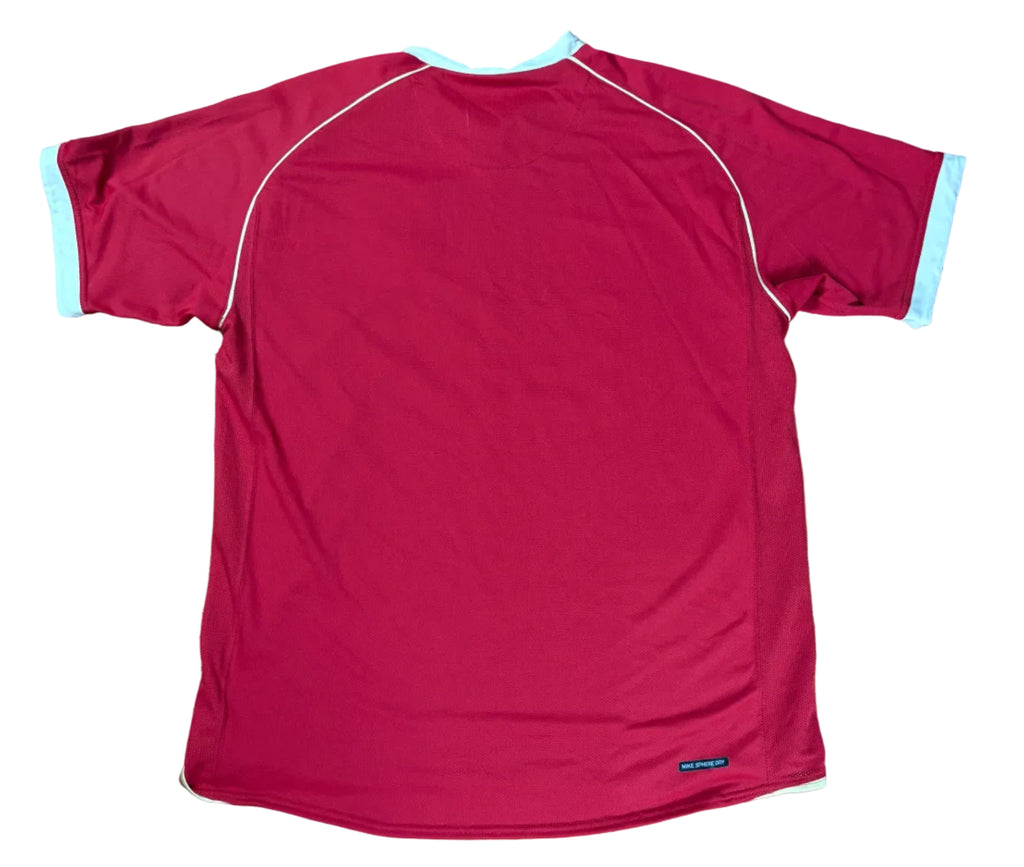Manchester United 2006/07 Home Nike Football Shirt Large