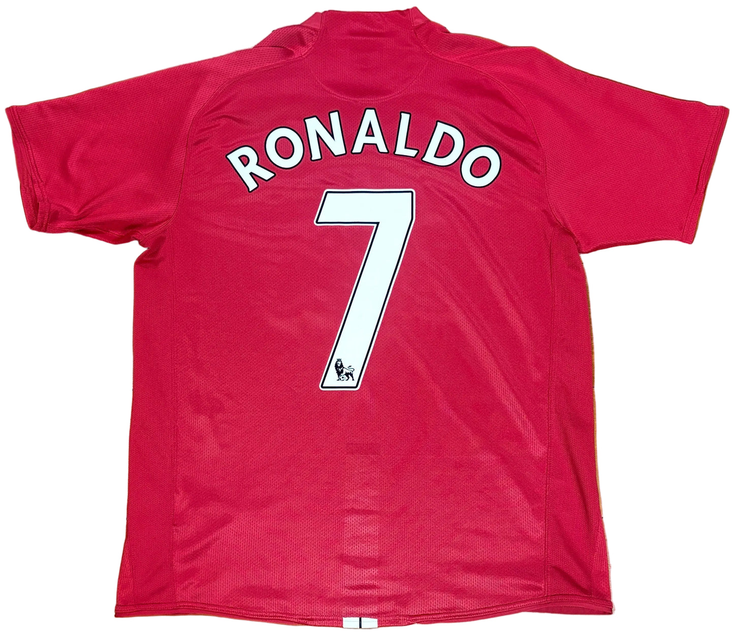 Manchester United 2007/09 Home Nike Football Shirt Large Ronaldo 7