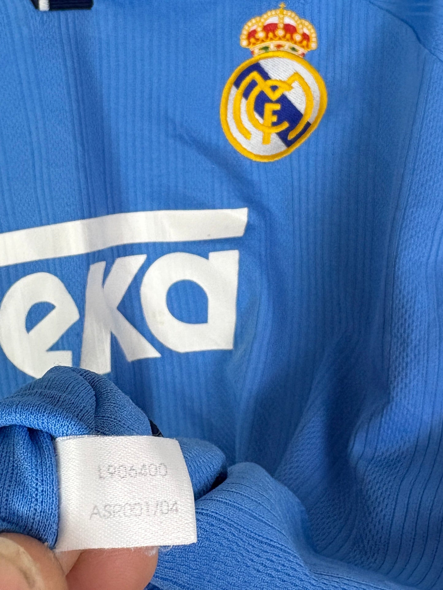 Real Madrid 2000/01 Third Adidas Football Shirt XL