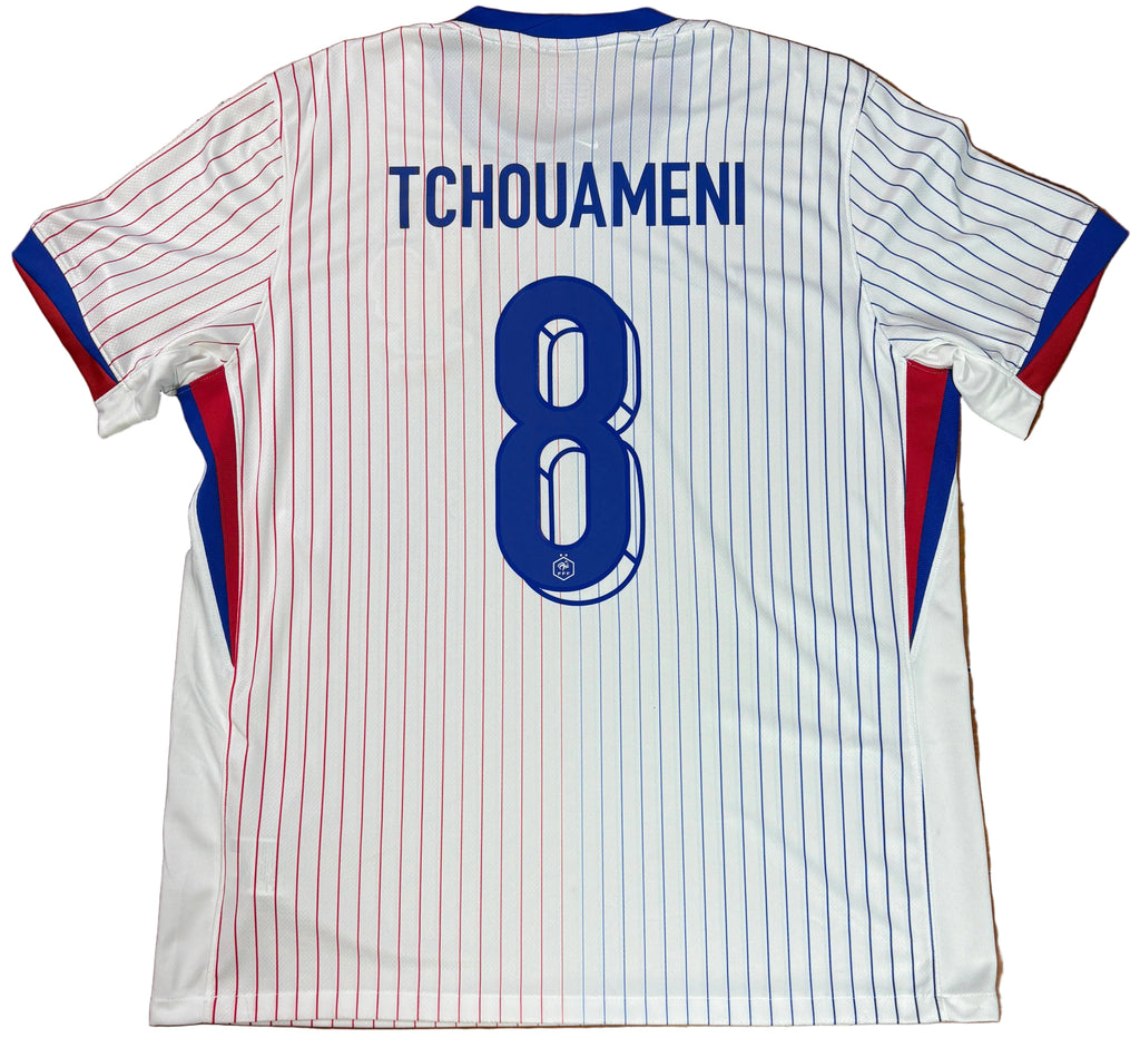 France 2024 Away Nike Football Shirt Extra Large Tchouameni 8