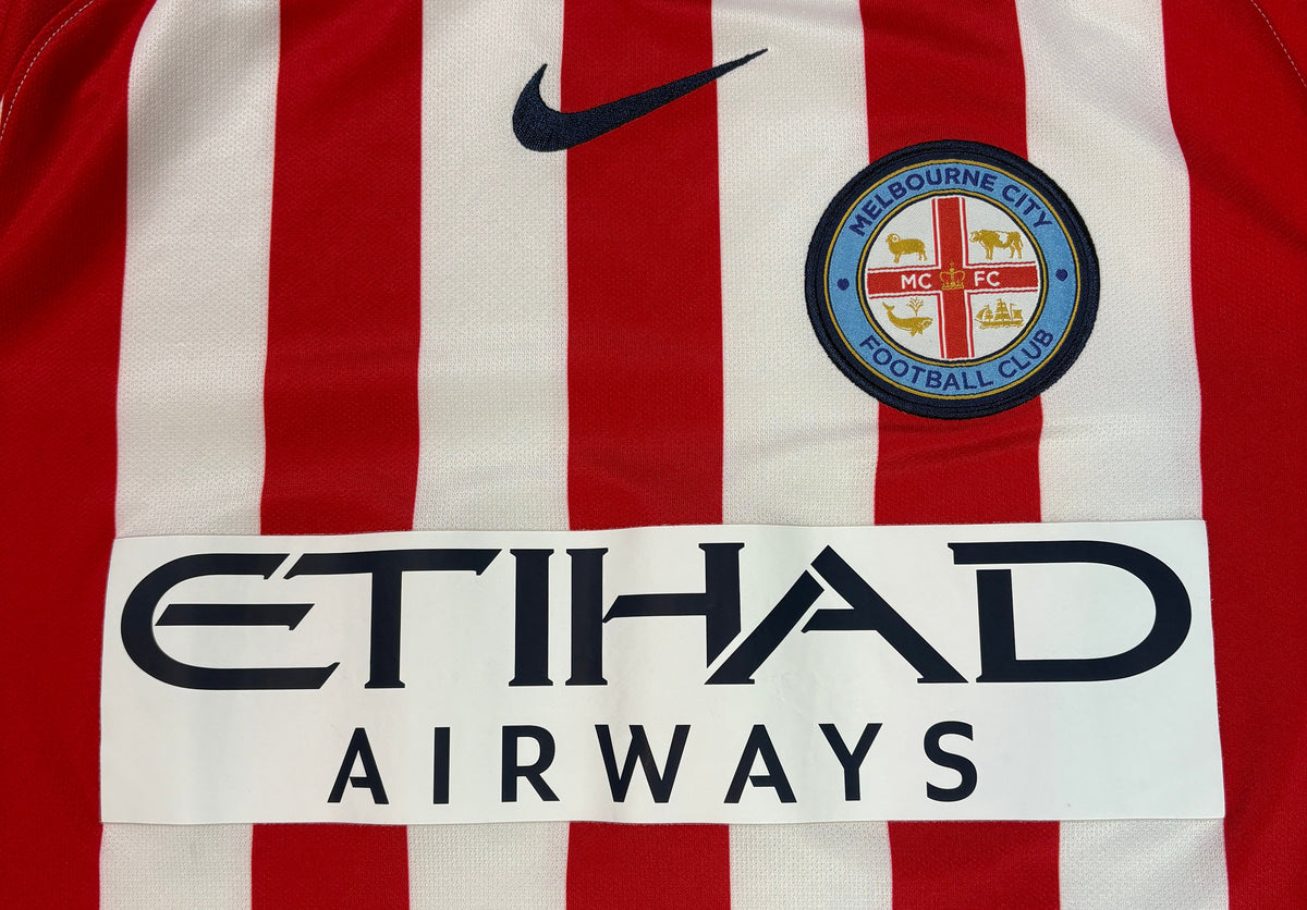 Melbourne City 2017/19 Home Nike Football Shirt Large