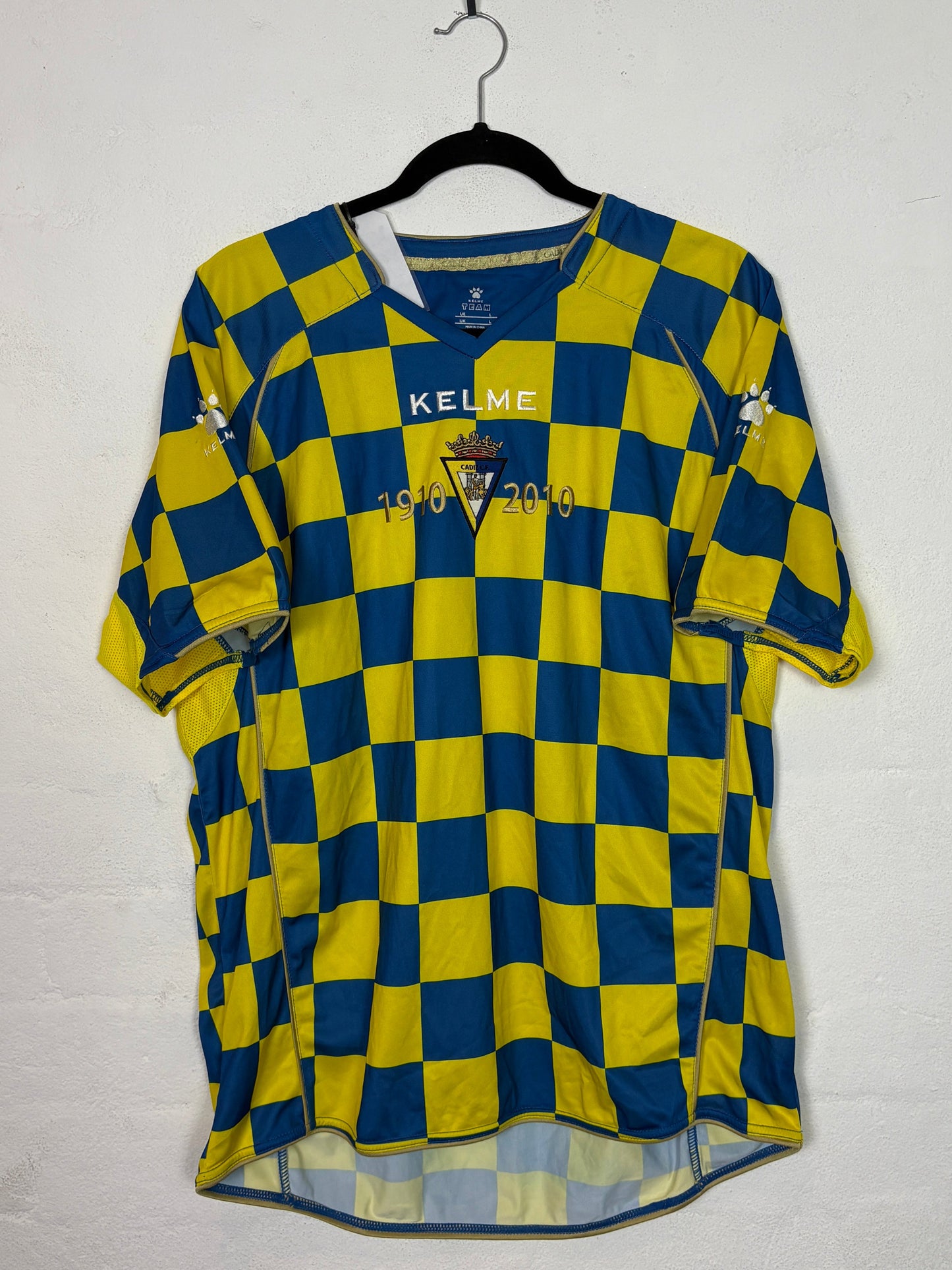 Cadiz 2010/11 Special Kelme Football Shirt Large