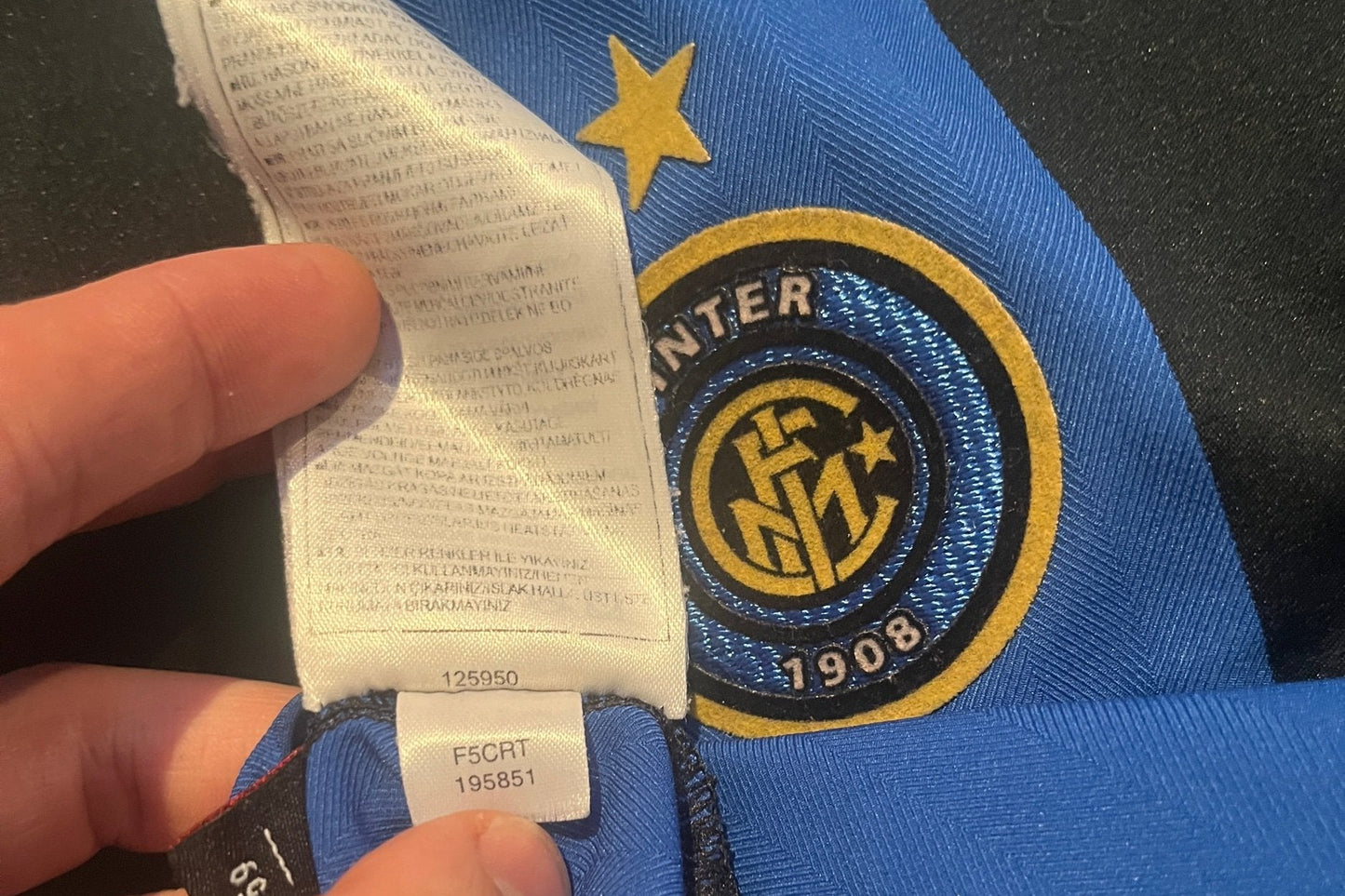 Inter Milan 2005/06 Home Medium Cambiasso 19