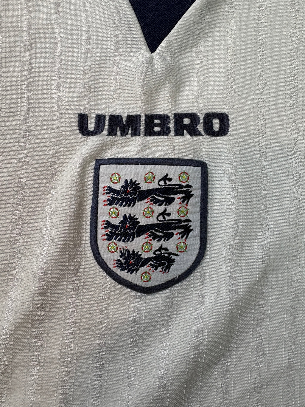 England 1996 Home Umbro Football Shirt Medium