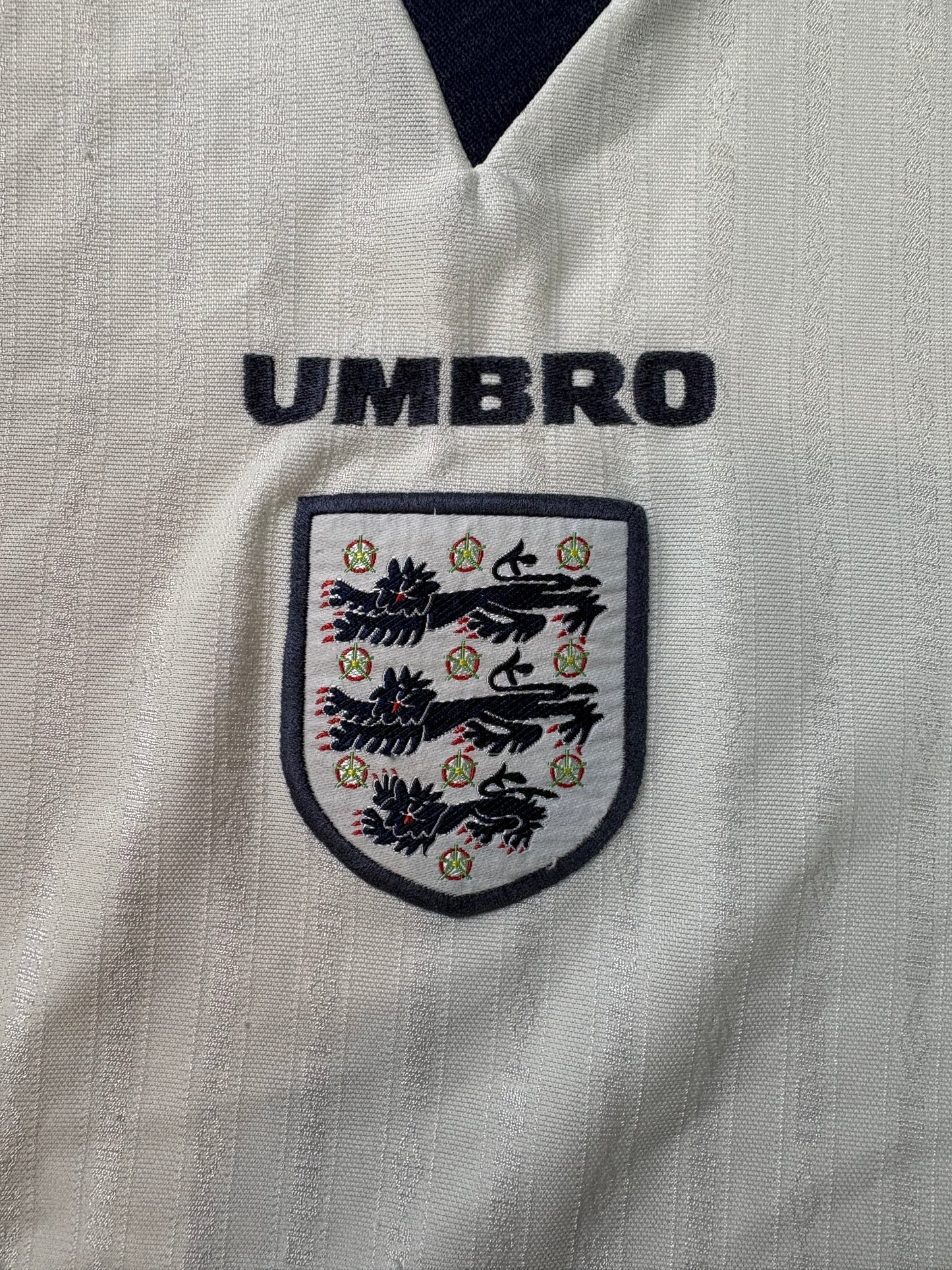 England 1996 Home Umbro Football Shirt Medium
