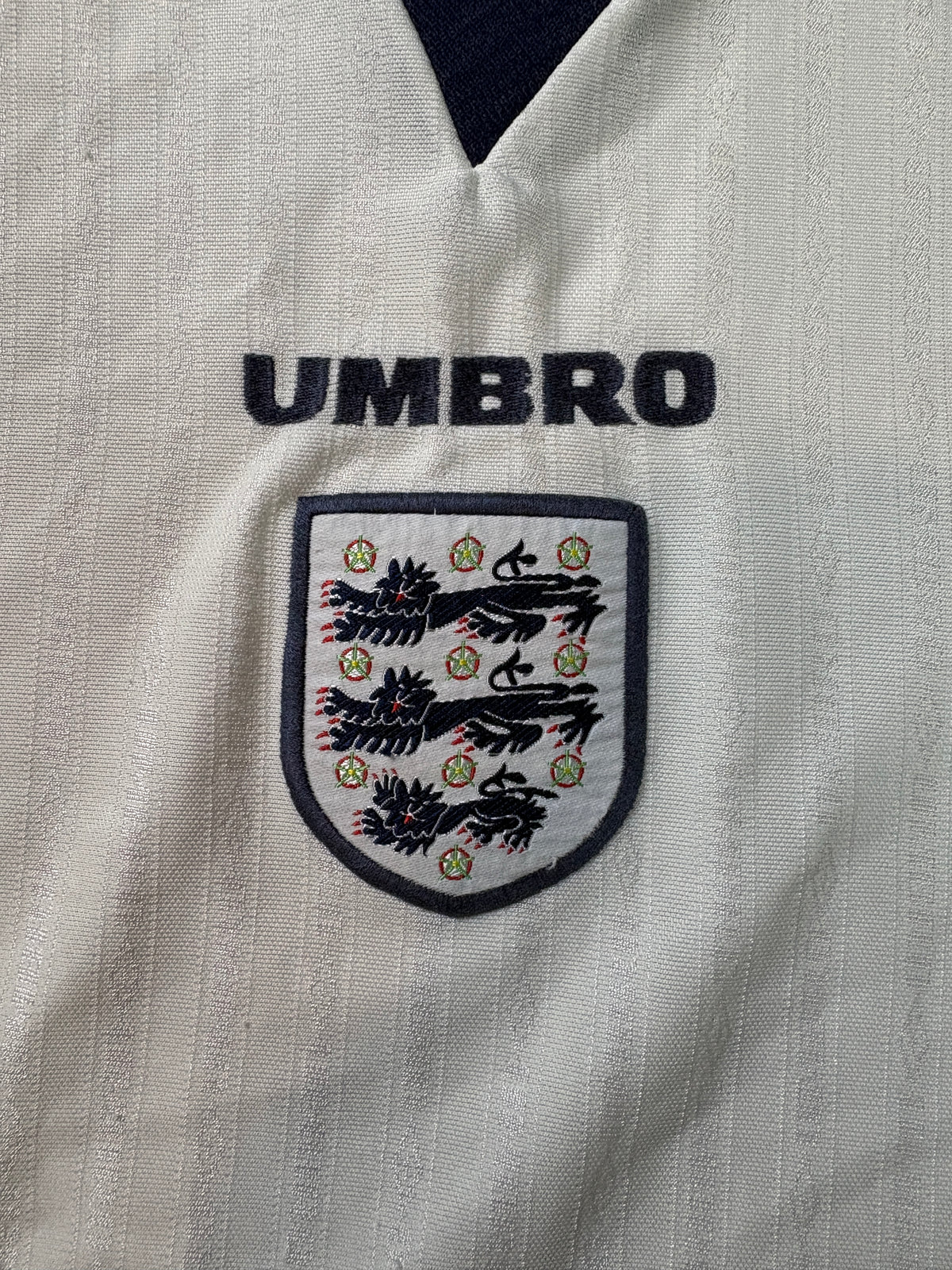 England 1996 Home Umbro Football Shirt Medium