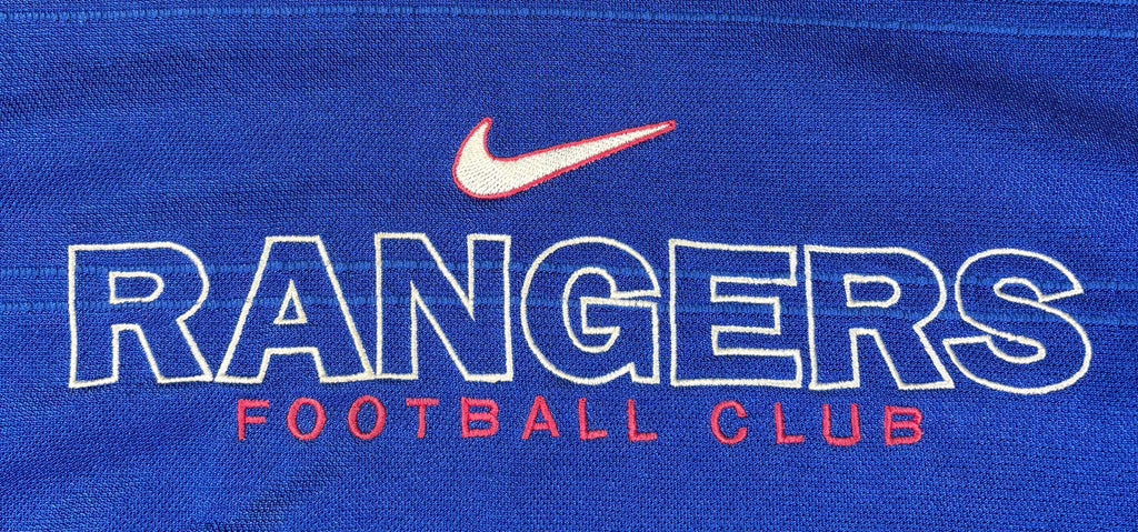 Rangers 90's Training Nike Football Shirt Large
