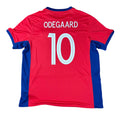 Norway 2023 Home Nike Football Shirt Extra Large Odergaard 10