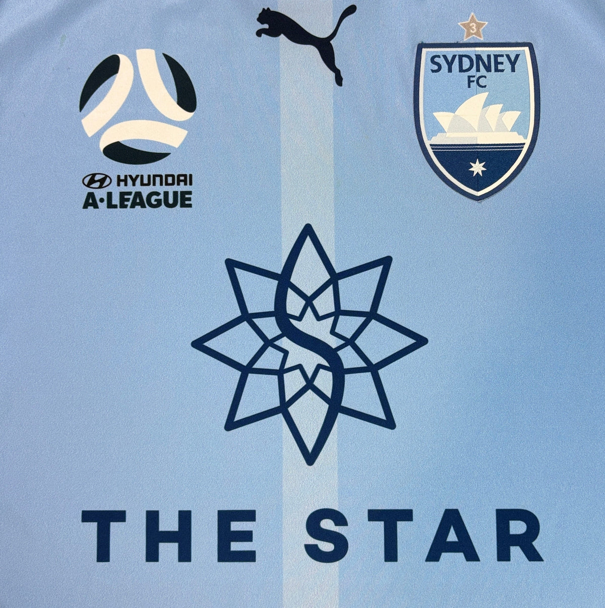 Sydney Fc 2018/19 Home Puma Football Shirt Medium