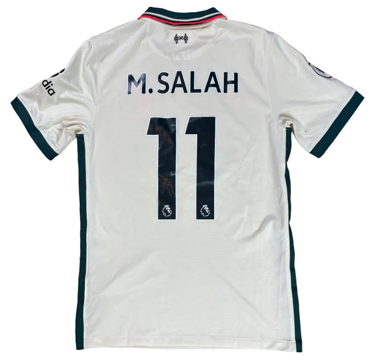 Liverpool 2021/22 Away Nike Football Shirt Small Salah 11