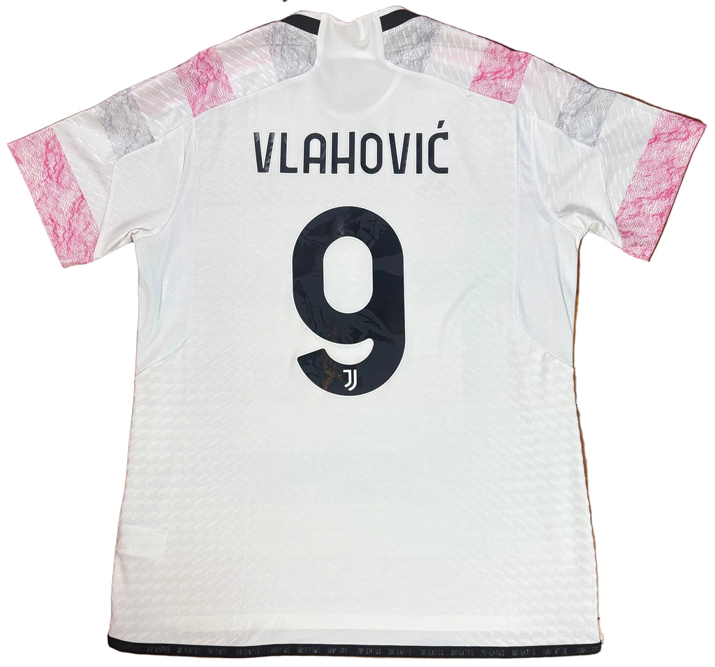 Juventus 2023/24 Away Adidas Football Shirt Extra Large Vlahovic 9 Commercial Player Spec