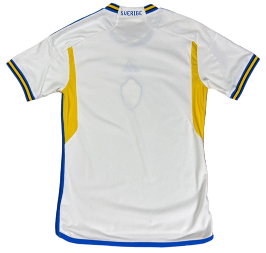 Sweden 2022 Away Adidas Football Shirt Small