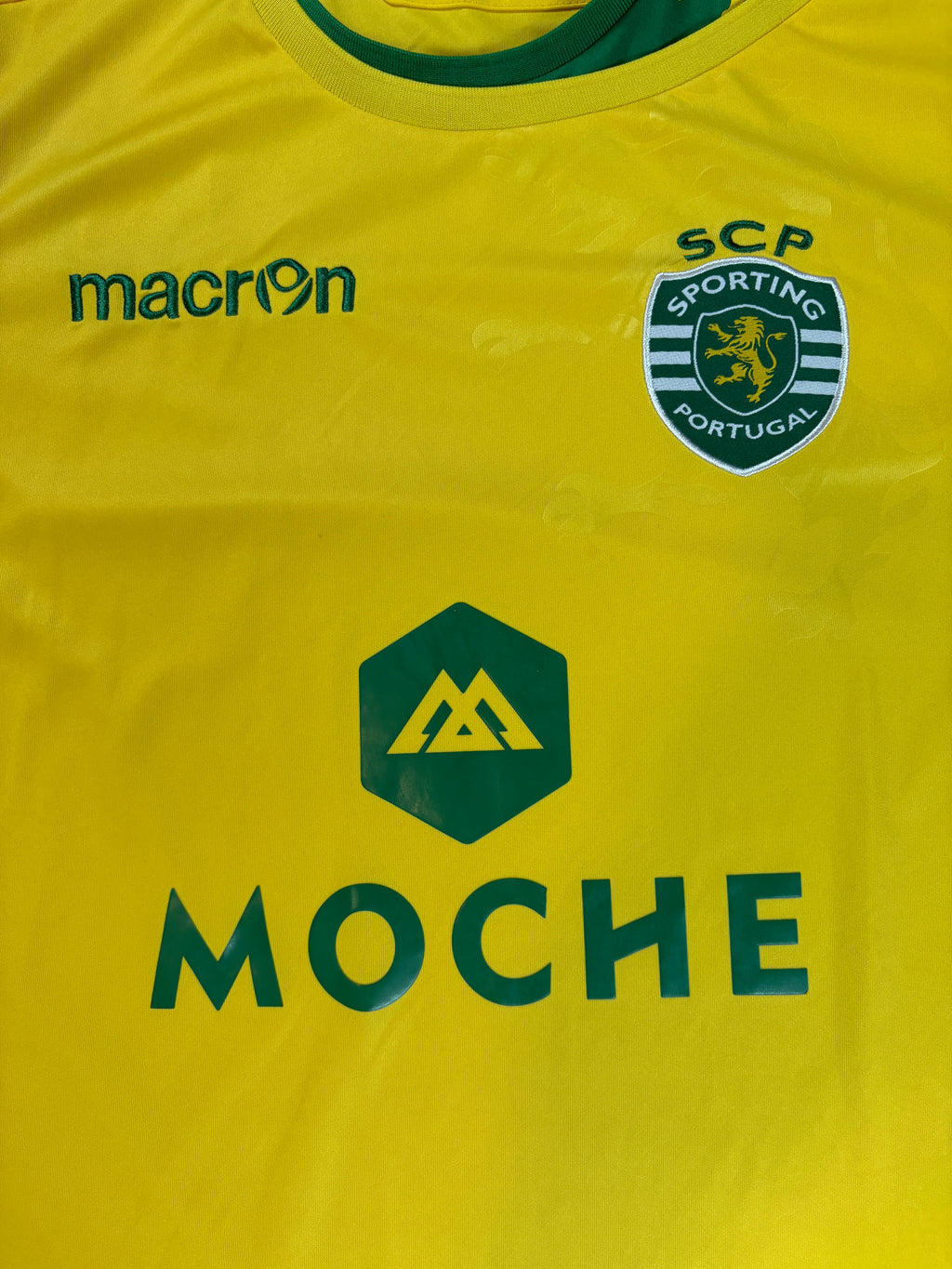 Sporting Lisbon 2014/15 Away Macron Football Shirt Medium