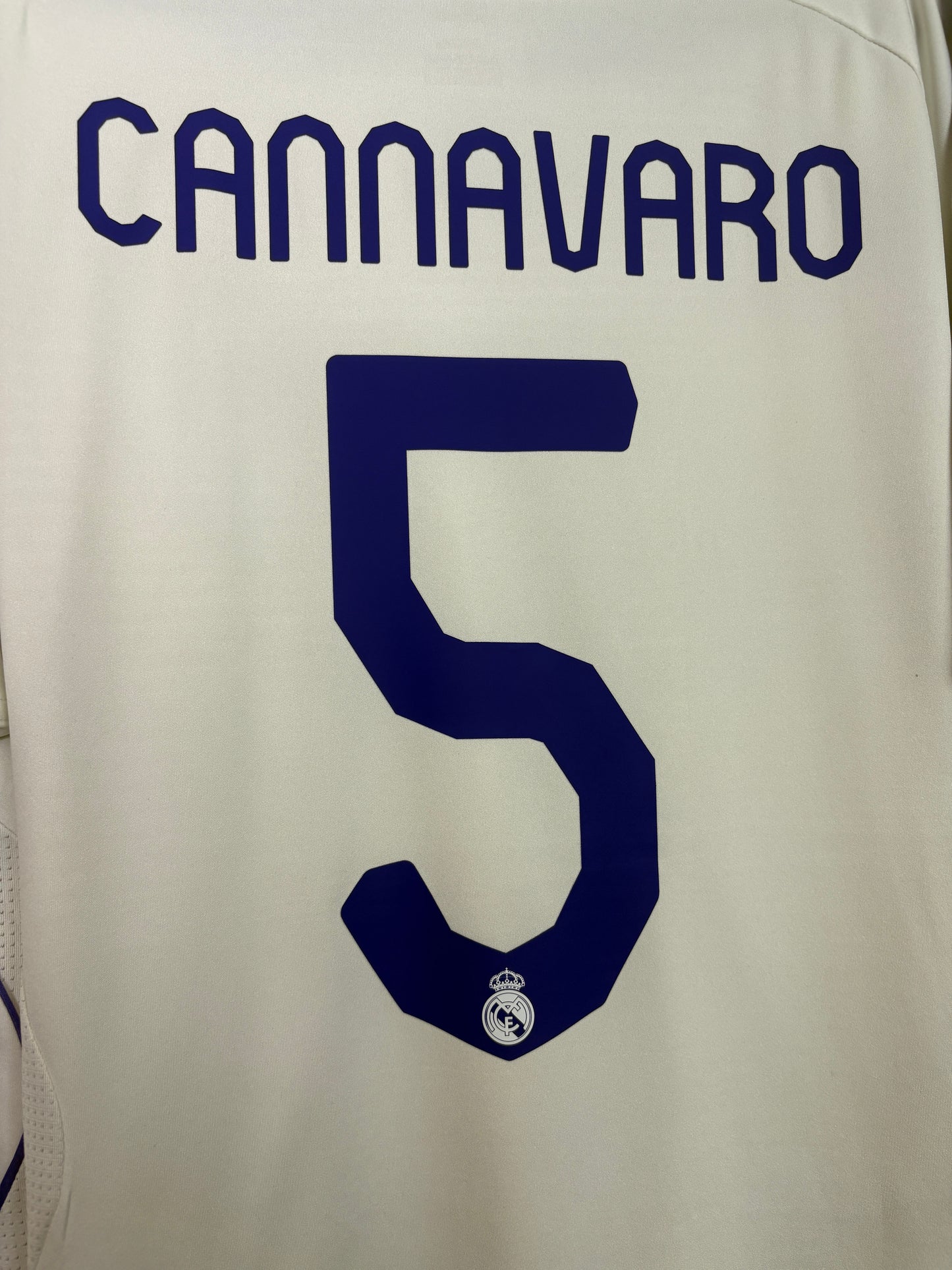Real Madrid 2007/08 Home L Cannavaro 5