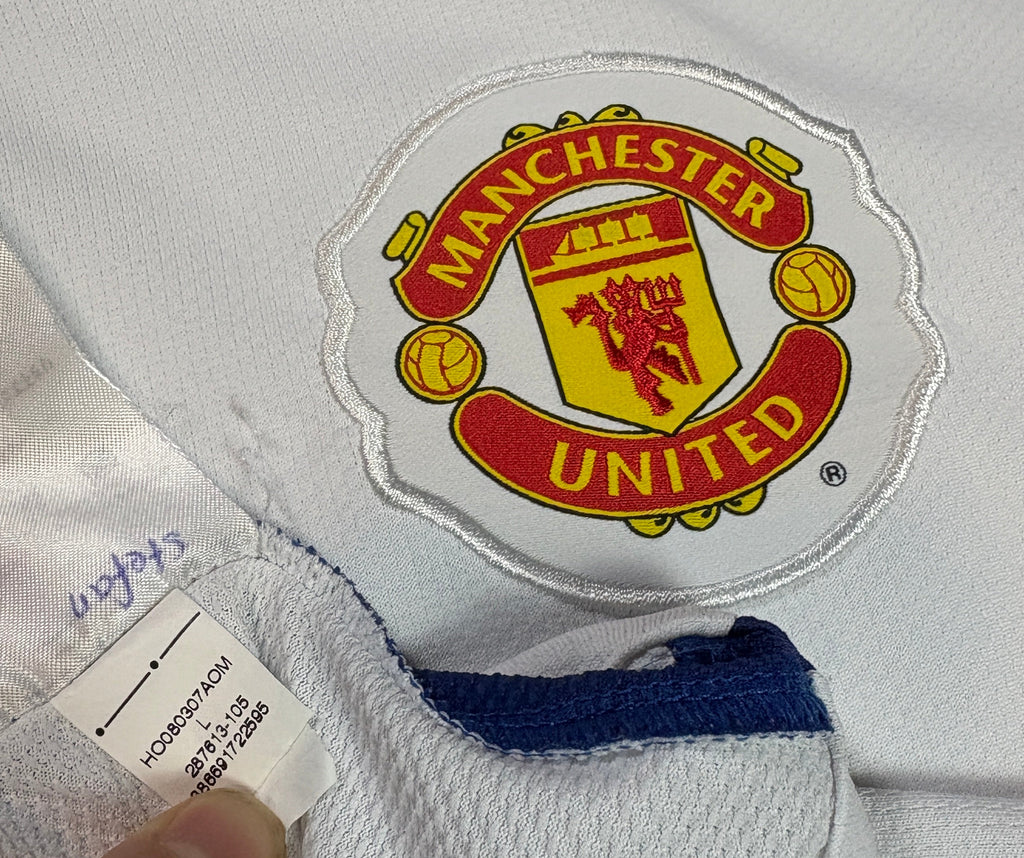 Manchester United 2008/09 Away Nike Football Shirt Large