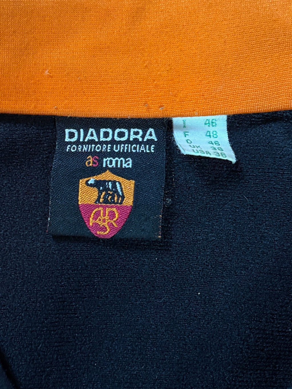 As Roma Early 00's Jacket Diadora Football Jacket Extra Large