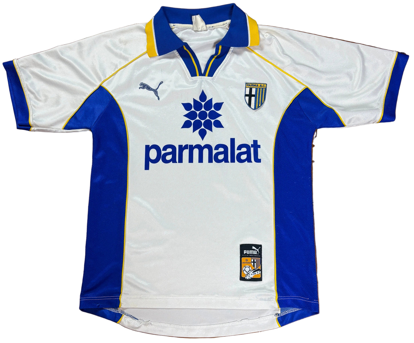 Parma 1997/98 Home Puma Football Shirt Small