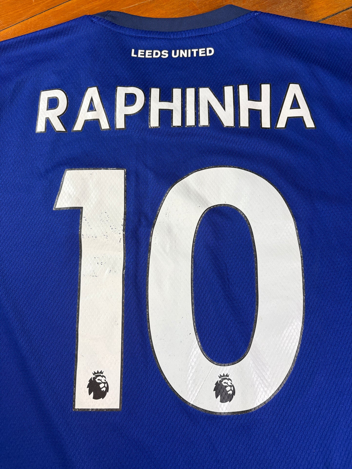 Leeds 2020/21 Away Adidas Football Shirt Large Raphinha 10