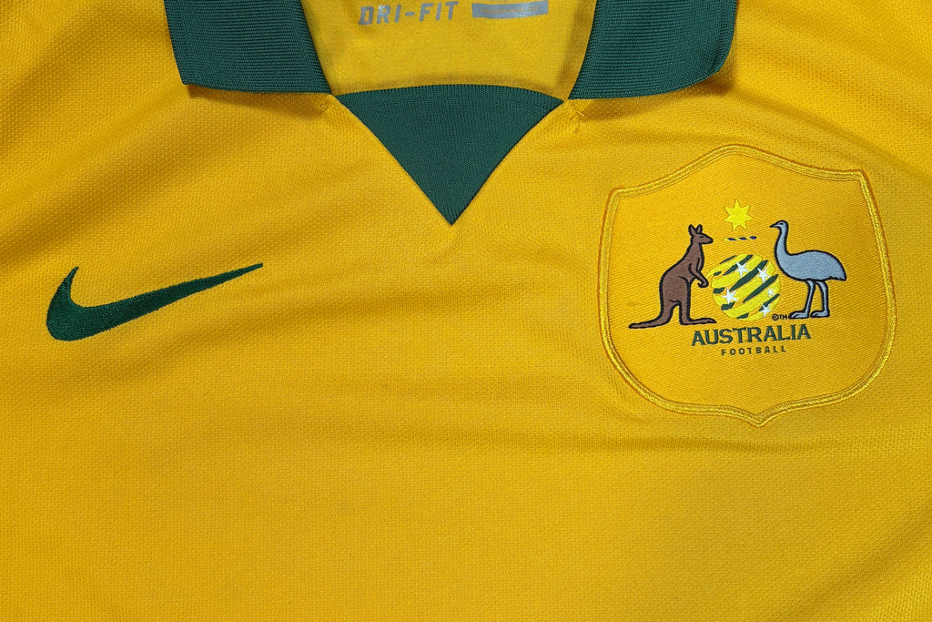Australia 2014 Home Nike Football Shirt Medium