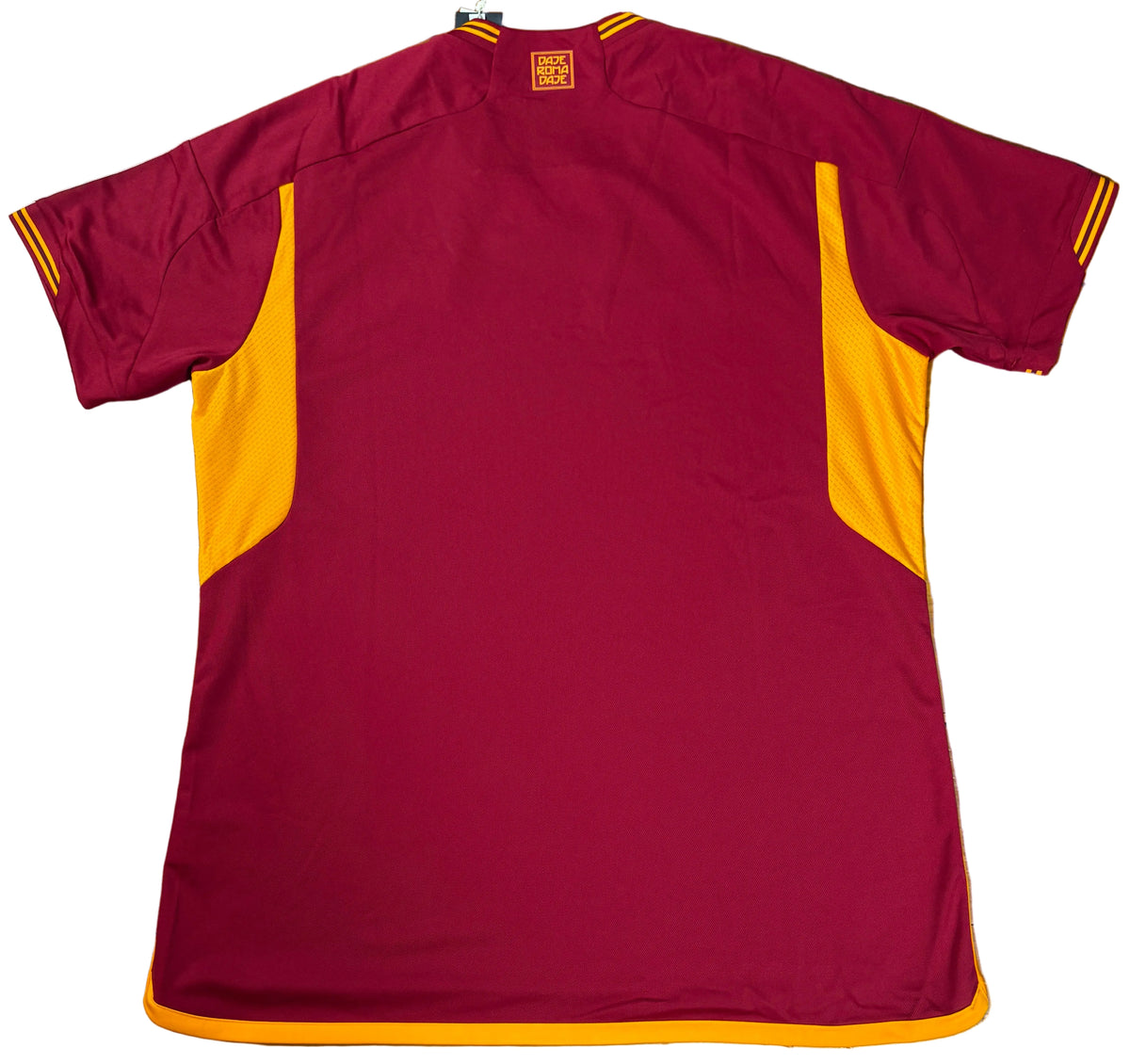 As Roma 2023/24 Home Adidas Football Shirt Extra Large