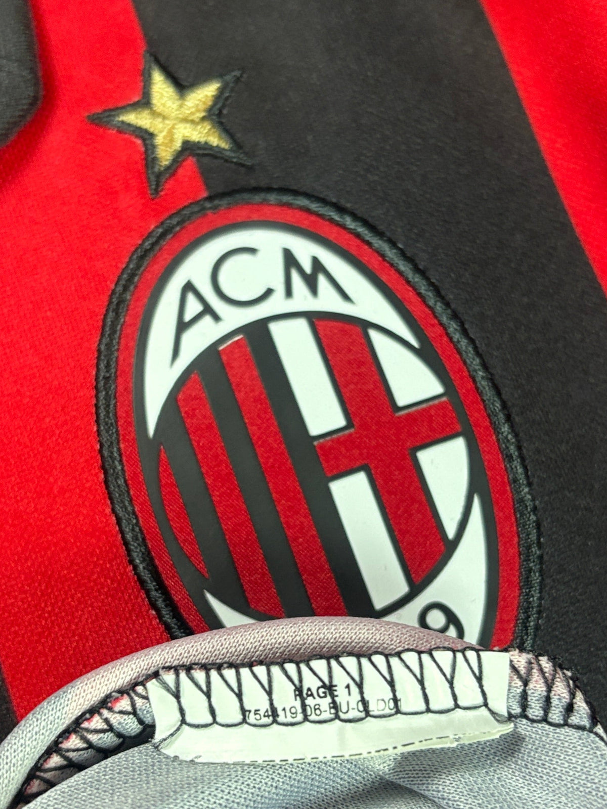 Ac Milan 2018/19 Home Puma Football Shirt Large