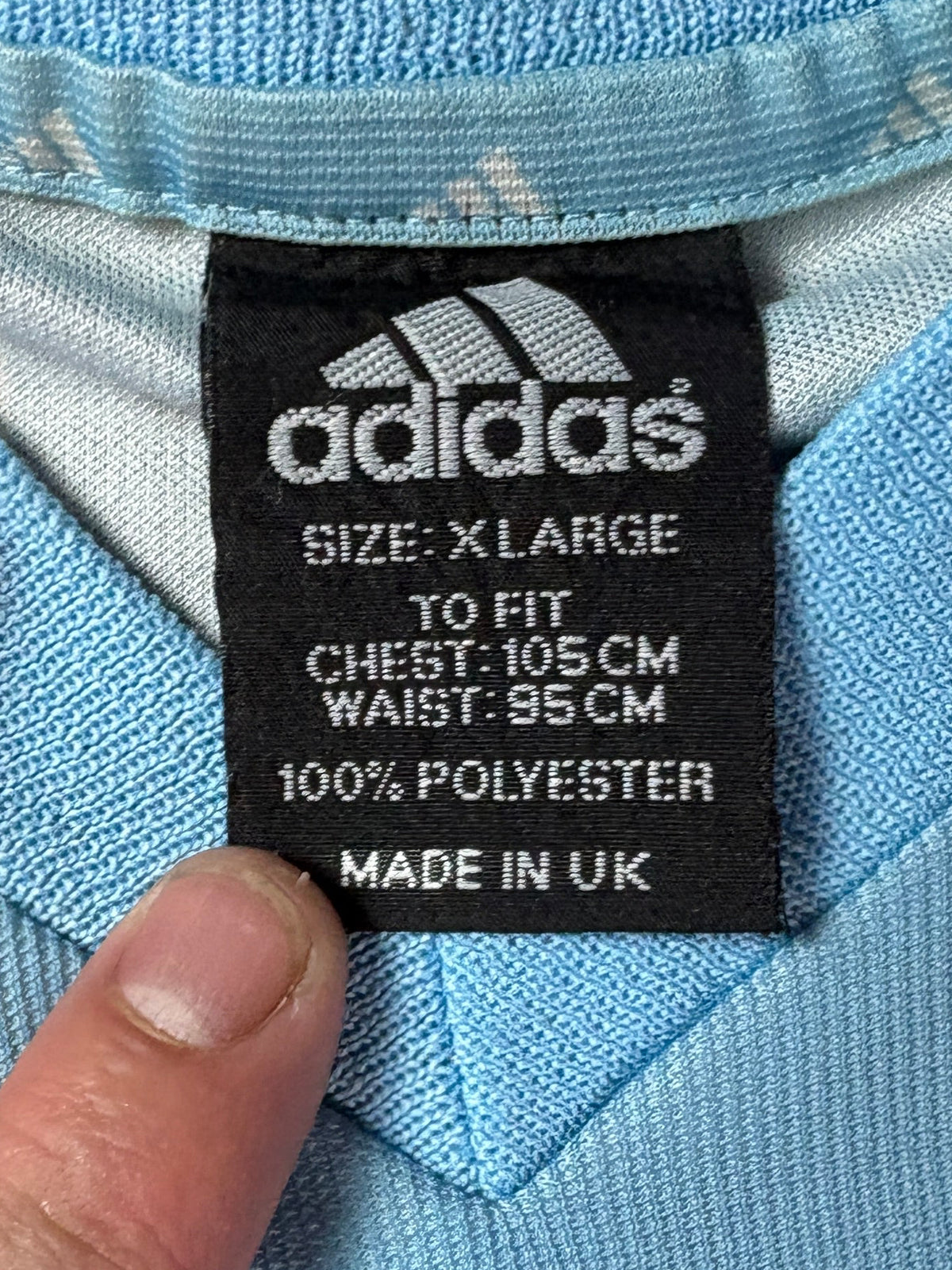 Argentina 2002/04 Home Adidas Football Shirt Extra Large