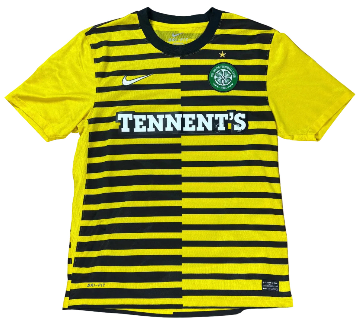 Celtic 2011/12 Away Nike Football Shirt Medium Forrest 49