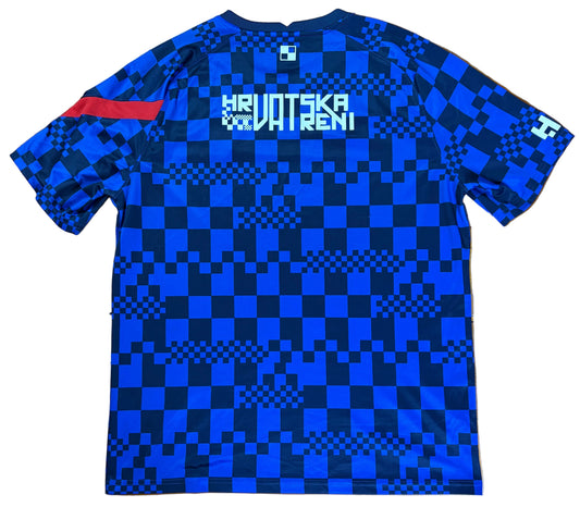 Croatia 2019/20 Prematch Nike Football Shirt Extra Large